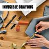 Invisible Marker with Refills Wax Crayons Sewing Craft Tool for Tailor Garment Craft For DIY Tailoring Cotton Leather Garment