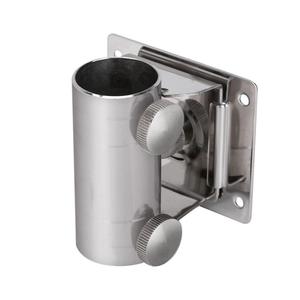 Подставка для рыболовного зонта из нержавеющей стали Регулируемая база-подставка для зонта Для использования на открытом воздухе