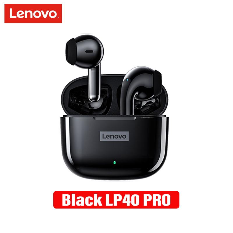 Lenovo LP40 Pro TWS Наушники Беспроводные Bluetooth 5.1 Спортивные наушники с шумоподавлением Сенсорное управление 250 мАч
