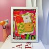 Детская Алмазная Живопись В Рамке Ручной Работы Сумка с Материалами Sanrio Алмазная Паста Живопись Концентрация Игрушка