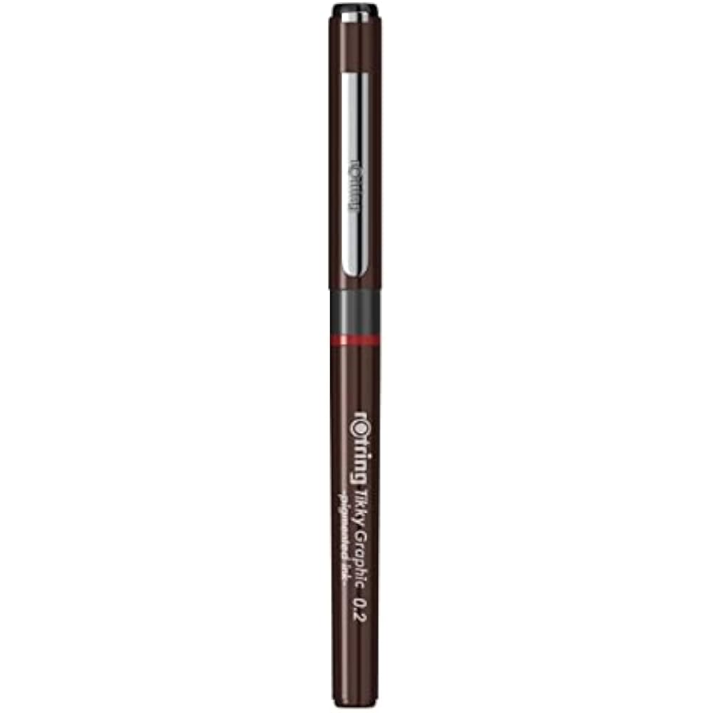 Rotring ticky graphic 0,2 мм 814740 черные чернила 814740