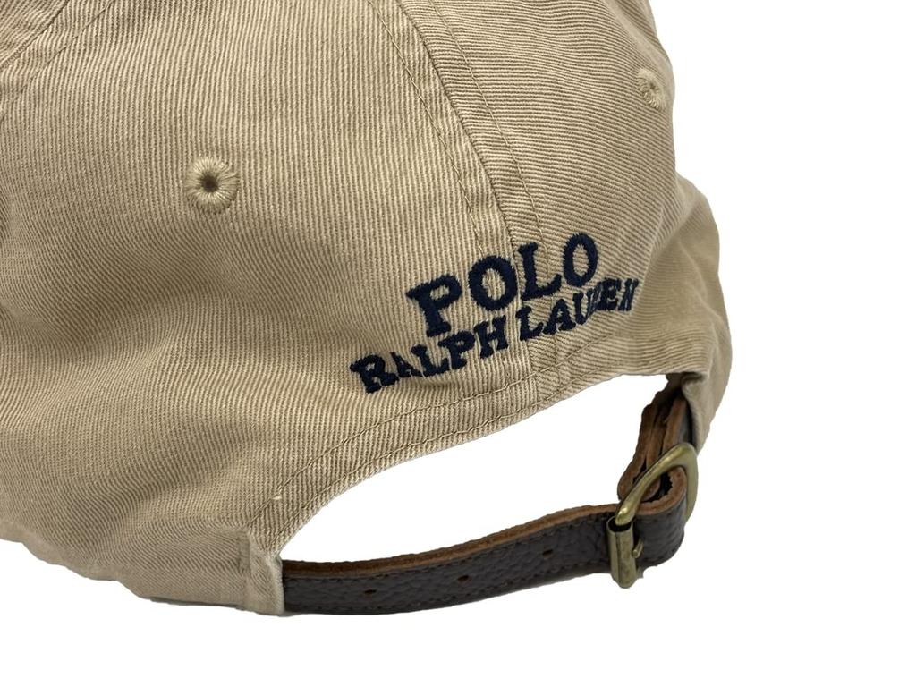 Кепка Ральфа One Point Polo с вышитым медведем (Поло Лорен) Мужские Женские 0108968-ХАКИ/ОЧКИ [Товар]