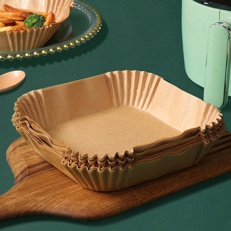 Кухонная фритюрница, бумажная бумага для запекания, маслопоглощающая бумага, аксессуары для фритюрницы, одноразовые