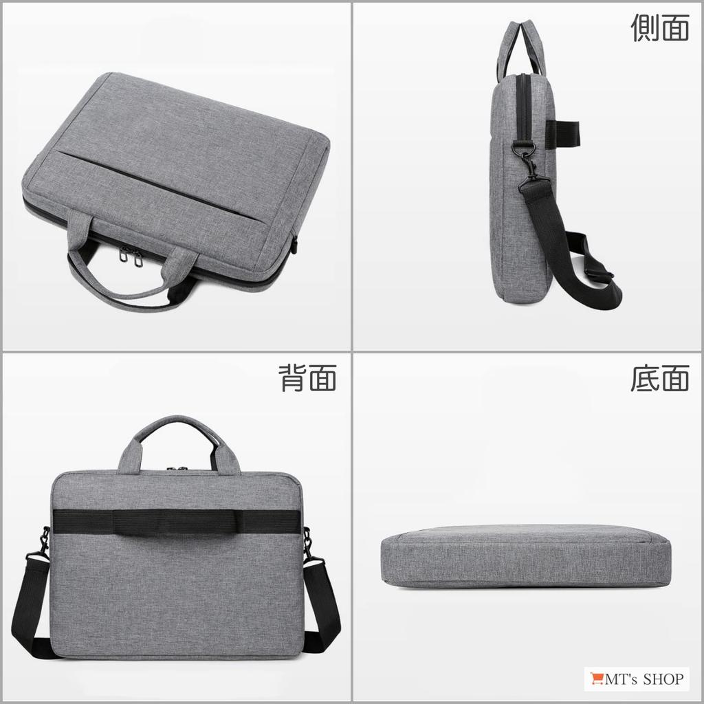 Деловая сумка-тоут SH375 [MT's SHOP] сумка, на плечо, тонкая, водонепроницаемая, 15,6 дюймов, совместимая, портфель, ручная кладь, сумка, (серый)