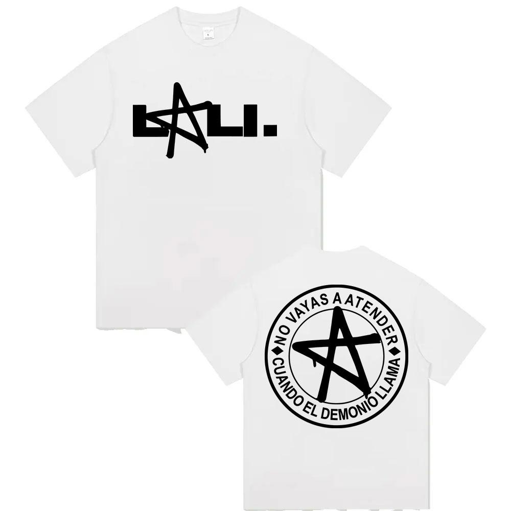 Singer Lali Esposito Tour 2025 Summer Logo Merch 100 Pure Cotton Printed Tshirt Men Women Retro Oversized Hip Hop Clothing