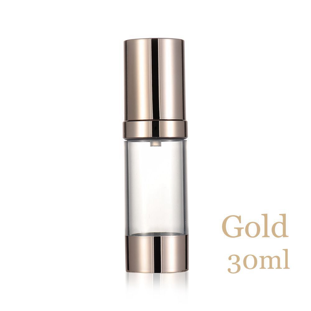 Portable Airless Empty Cosmetic Holder Lotion Vacuum Bottle Cream Container Refillable Bottle