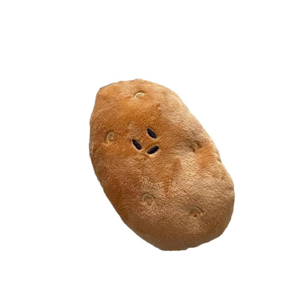 Подвеска «Южный спот-картофель»: Милый плюшевый брелок для ключей, украшение на сумку и креативный сувенир из Харбина