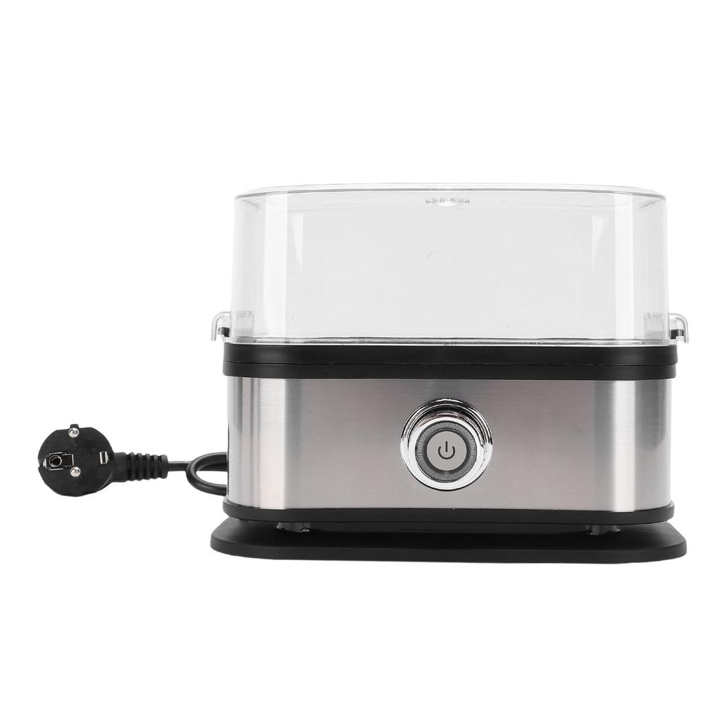 Яйцеварка 200 Вт Вместимость 6 яиц Нержавеющая сталь Портативная Умная Машина для приготовления вареных яиц для дома, общежития