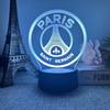 3d Led Night Light Football Desk Lamp Illuminating Lights 7 Color Gift Remote