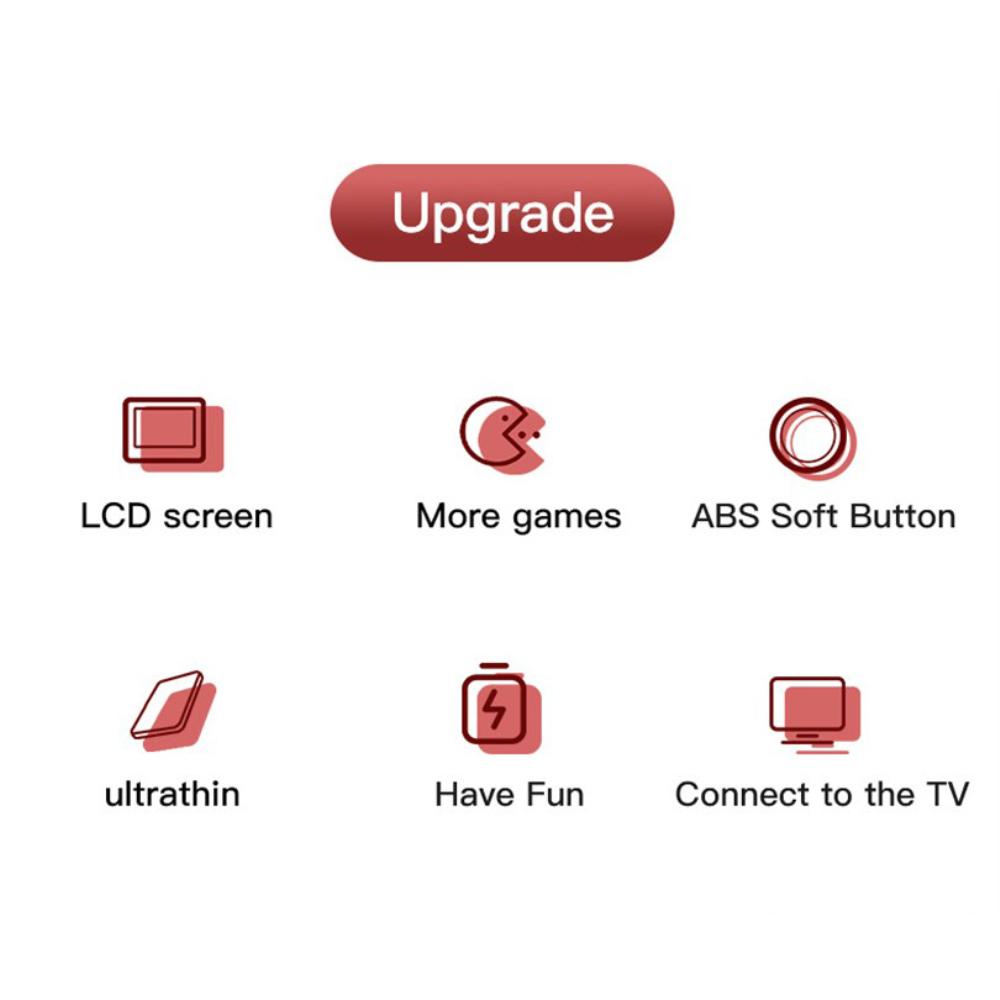 Ручная игровая консоль Fc 500 в 1, игры, ретро игровая консоль, детский цветной плеер, 3,0-дюймовый карман для детского подарка, ретро-ко