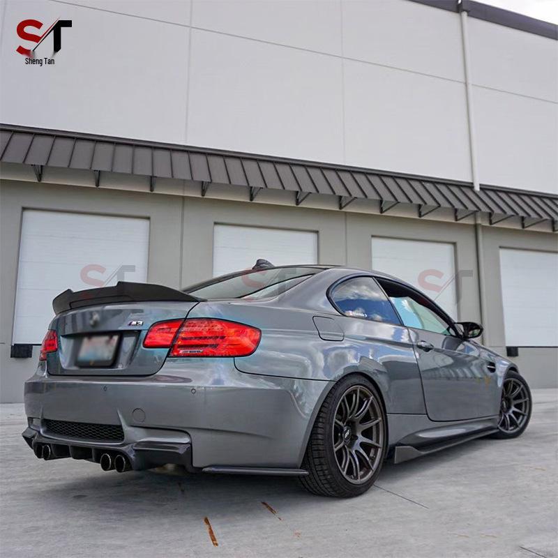Задний диффузор V-Style из углеродного волокна, комплект обвеса для BMW 3 серии E92 E93