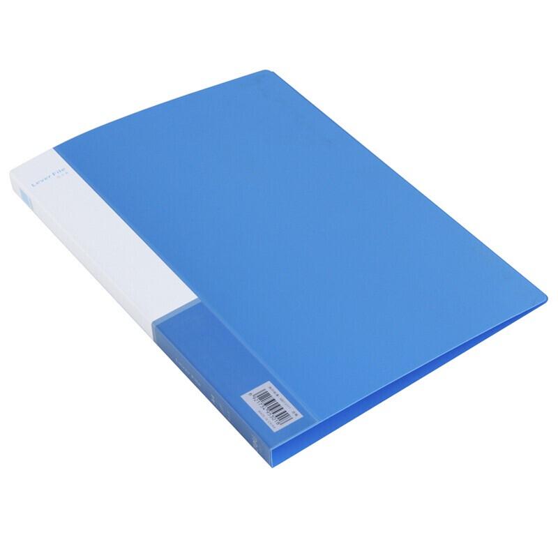 Deli Single Strong Clip Document Folder, 6-Pack