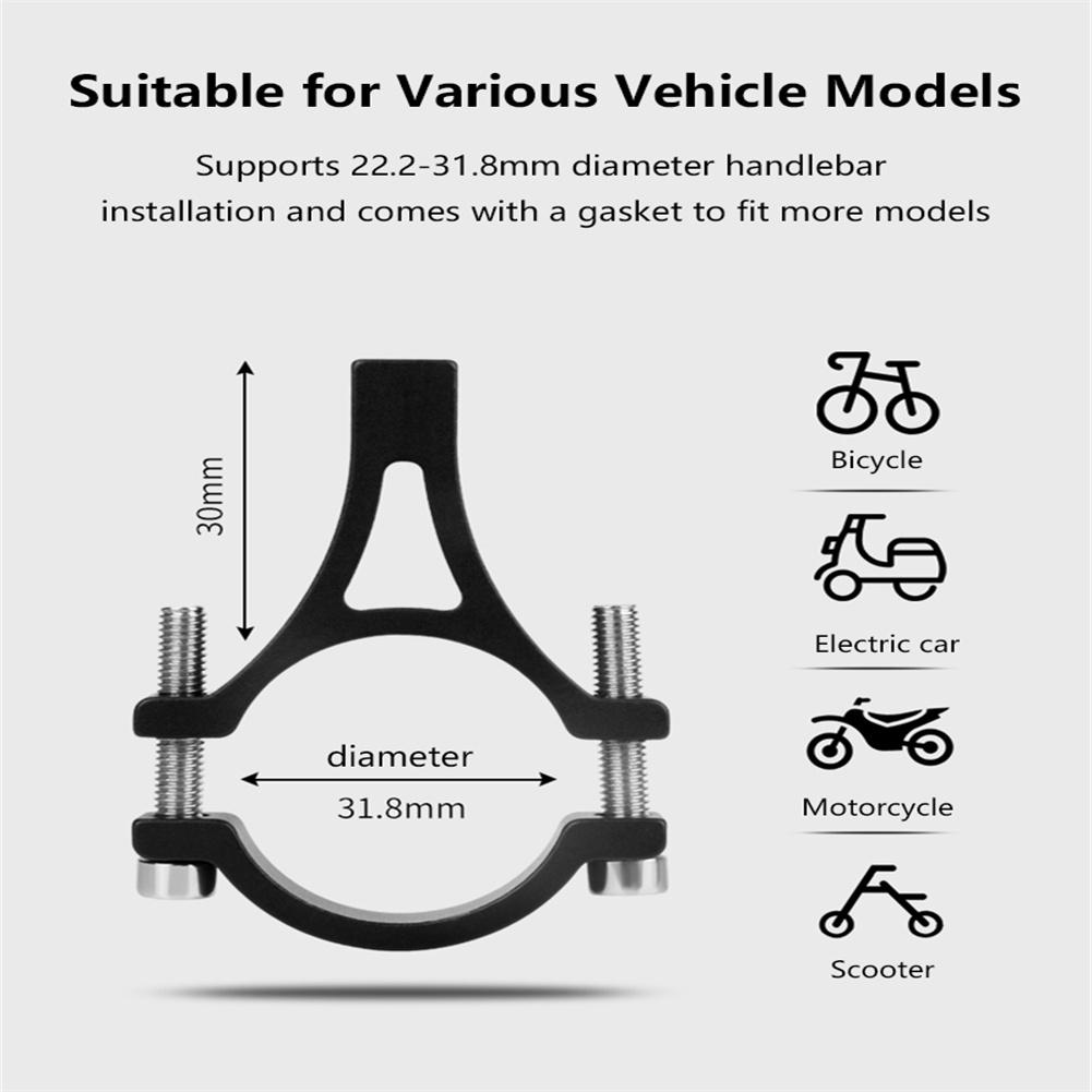 Bicycle Mobile Phone Holder Handlebar Mount Supports Aluminum Smartphone Bracket Motorcycle Accessories