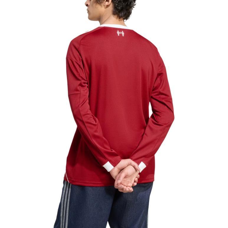 adidas Бесплатная доставка с adiClub Ливерпуль ФК 25/26 Домашняя футболка с длинным рукавом JV6456