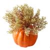 Artificial Pumpkin Table Centerpiece Faux Pumpkin Thanksgiving Decoration Harvest Fall Decor for Shelf Farmhouse Home Kitchen