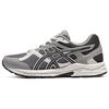 Asics Gel-Contend Cn Comfortable Breathable Fabric Synthetic Leather Durable Low-Top Casual Running Shoes Women Sneaker Gray 1012B463-020