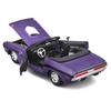 Maisto Масштабная модель Dodge Challenger 1970 Кабриолет Фиолетовый Литая модель Готовая 31264 1/24 / Автомобиль, Продукт,
