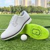 Обувь для гольфа мужская профессиональная кроссовки для гольфистов нескользящая обувь для ходьбы для упражнений водонепроницаемая