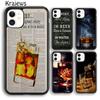 Мягкий чехол Krajews COOL WHISKY QUOTE для iPhone 14 5 6s 7 8 plus X XR XS 11 12 13 pro max Samsung S21 S22 ultra Plus