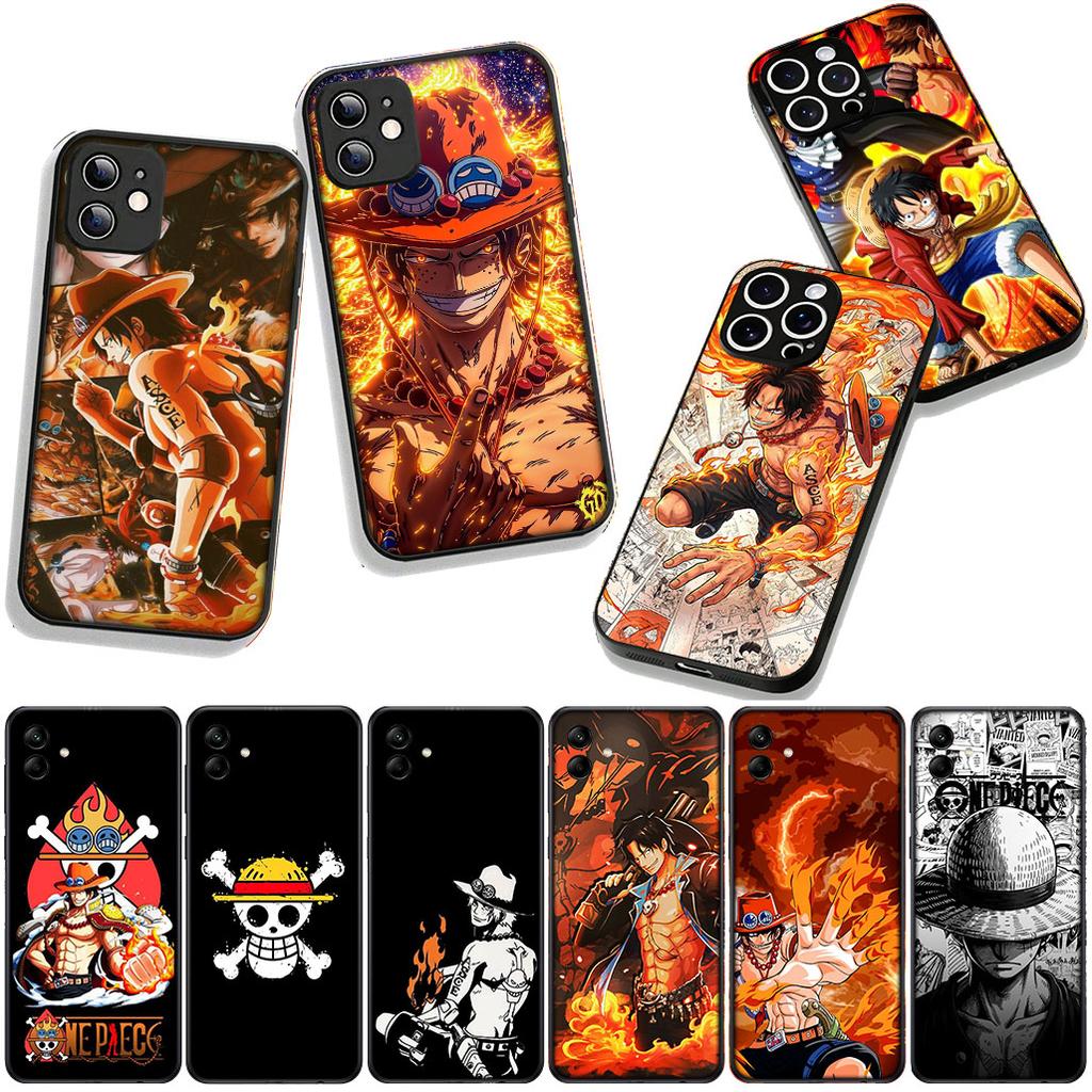 Phone Cover Wallpaper Ace Luffy One Piece Casing for Xiaomi Redmi Note 14 12 13 ProPlus A4 A3 Pro Plus 12C 13C 14C 5G + Case