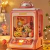 Children's Holder Doll Grab Doll Machine Small Household Mini Holder Doll Boys And Girls Large Coin Gashapon Machine Toy