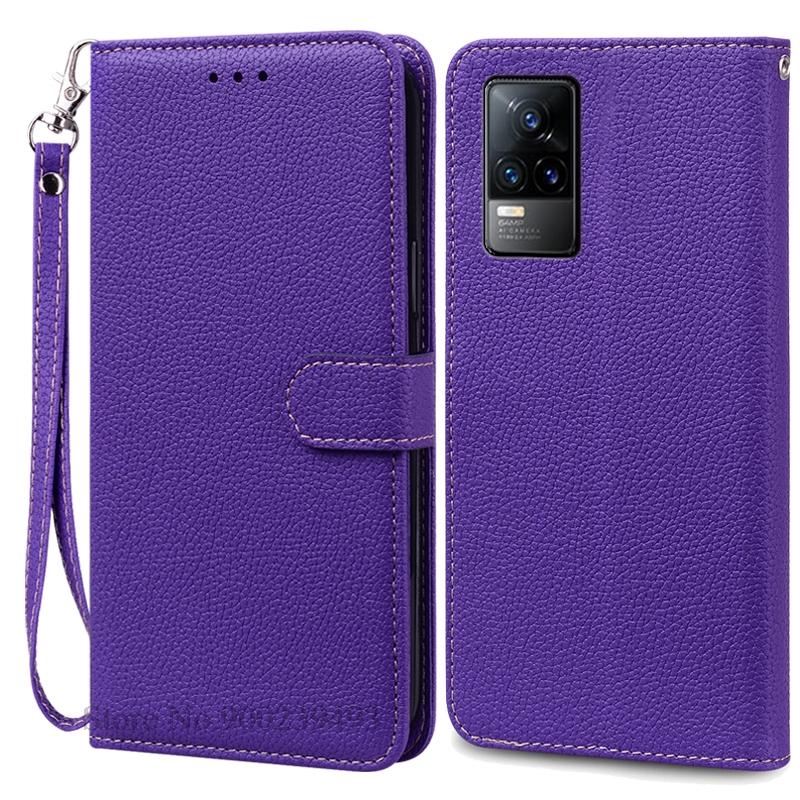 Чехол V21e для Vivo V21e, мягкий силиконовый чехол-кошелек с откидной крышкой из кожи для Vivo V21e, чехол для телефона Vivo V21e 4G, задняя крышка, корпус