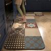 Kitchen Carpet Non-slip Absorbent Floor Mat Home Decoration American Retro Long Strip Rug Water-absorbent Quick-drying Area Rugs