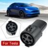 EV Charger Adapter Electric Car Charging Connector For Tesla Model X Y 3 S SAE J1772 Type 1 To Adapter For Tesla EVSE