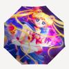 1pc Sailor Moon Automatic Folding Umbrella Portable 3-Fold Design with Iron Frame, Perfect for Outdoor Use, Festive Gifts, Travel, Daily Use, and Sail