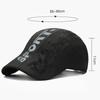 Summer Letter Forward Cap Men's Quick-Drying Breathable Cap Summer Outdoor Sun Protection Sunshade Beret Peak Cap