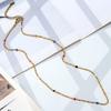 Весна и лето dopa стальная голая цепь простая ключичная цепочка универсальная многослойная ношение цветное ожерелье ins wind ключичная цепочка