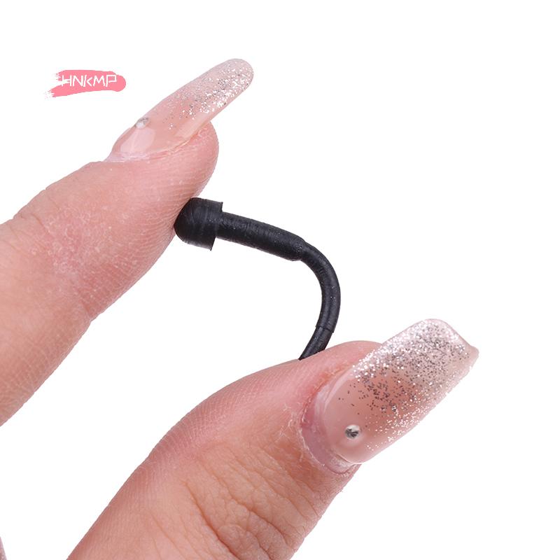 10 шт. Черный резиновый бампер-глушитель для парикмахерских ножниц, сменный стопор для ножниц, прочная накладка для ножниц