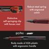 Fountain Pen LAMY Extra Fine Nib Gryffindor Edition T10 Blue Ink Cartridge Right Handed