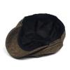 Восьмиугольная шляпа, дышащий берет, мужская шляпа с утиным язычком, кепка в стиле ретро, ​​модная мужская шляпа