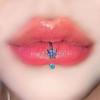 Украшения для тела в форме буквы C Женские пирсинг Лабрет Штанга для губы Серьга-гвоздик для хряща уха Корейский стиль Кольцо для губы