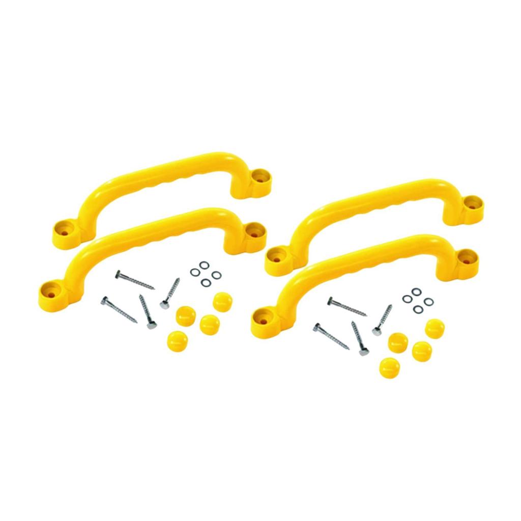 4 Climbing Handles for , Children's Play Area Accessories, Comfortable Non-Slip PP
