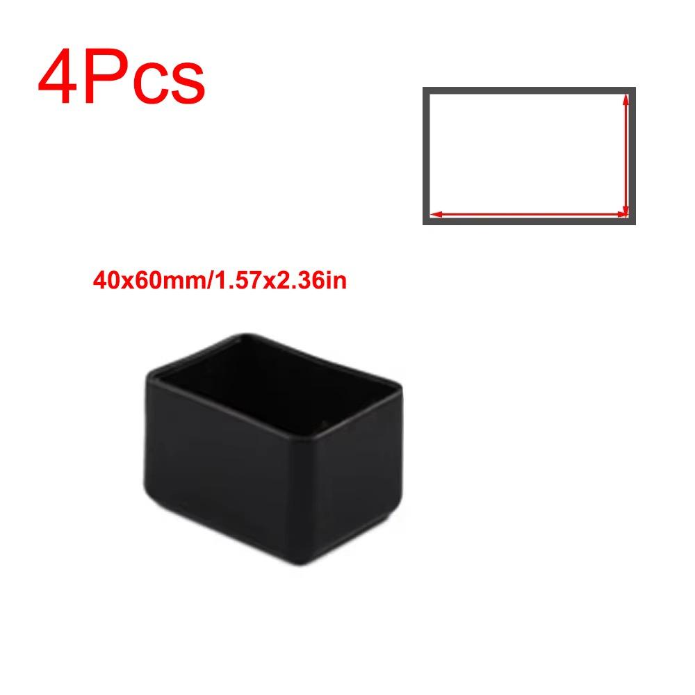 Non-slip Table Foot Caps Round Furniture Leveling Feet Floor Protector Pads Furniture Protection