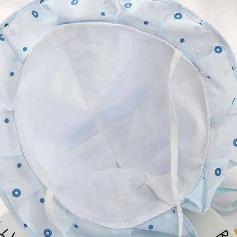 0-1 Year Print Baby Bowl Hat Summer Sun Protection Infant Fisherman Cap Thin Cotton Toddler Bucket Cap Boys Girls Outdoor Visors