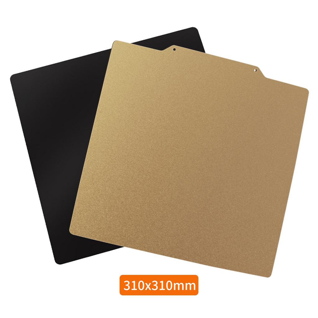 310x310 мм Двухсторонняя поверхность PEI Съемная гибкая пружинная стальная опорная плита и магнитная