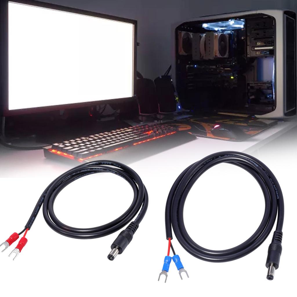 Кабель питания DC5.5x2.1мм на 2 контакта DC5521 на 2 контакта DC10A Зарядный шнур Провод для WiFi роутера, , Светодиодных светильников