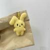 Rabbit Keyring Lovely Plush Stuffed Animal Keychain For Women Girls Versatile Bag Charm Pendant Birthday Gift