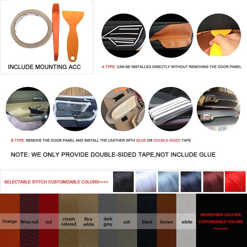 Черный кожаный чехол на подлокотник передней двери для Honda CRV 2007 2008 2009 2010 2011, подлокотник двери автомобиля, панель кожного покрова, отделка