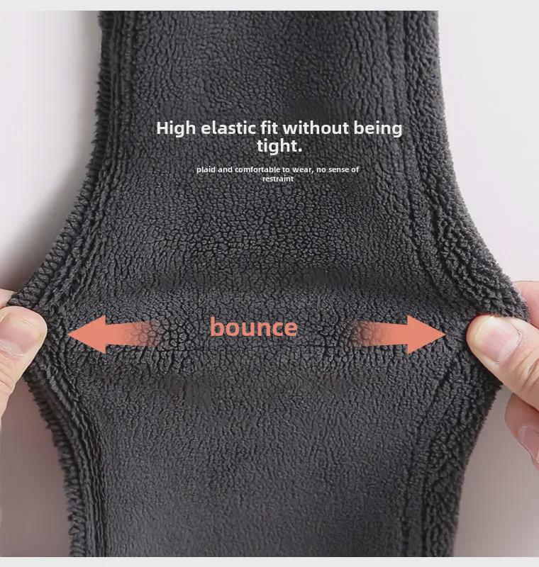 Зимние леггинсы для девочек из плотного бархата - теплые цельные брюки для детей