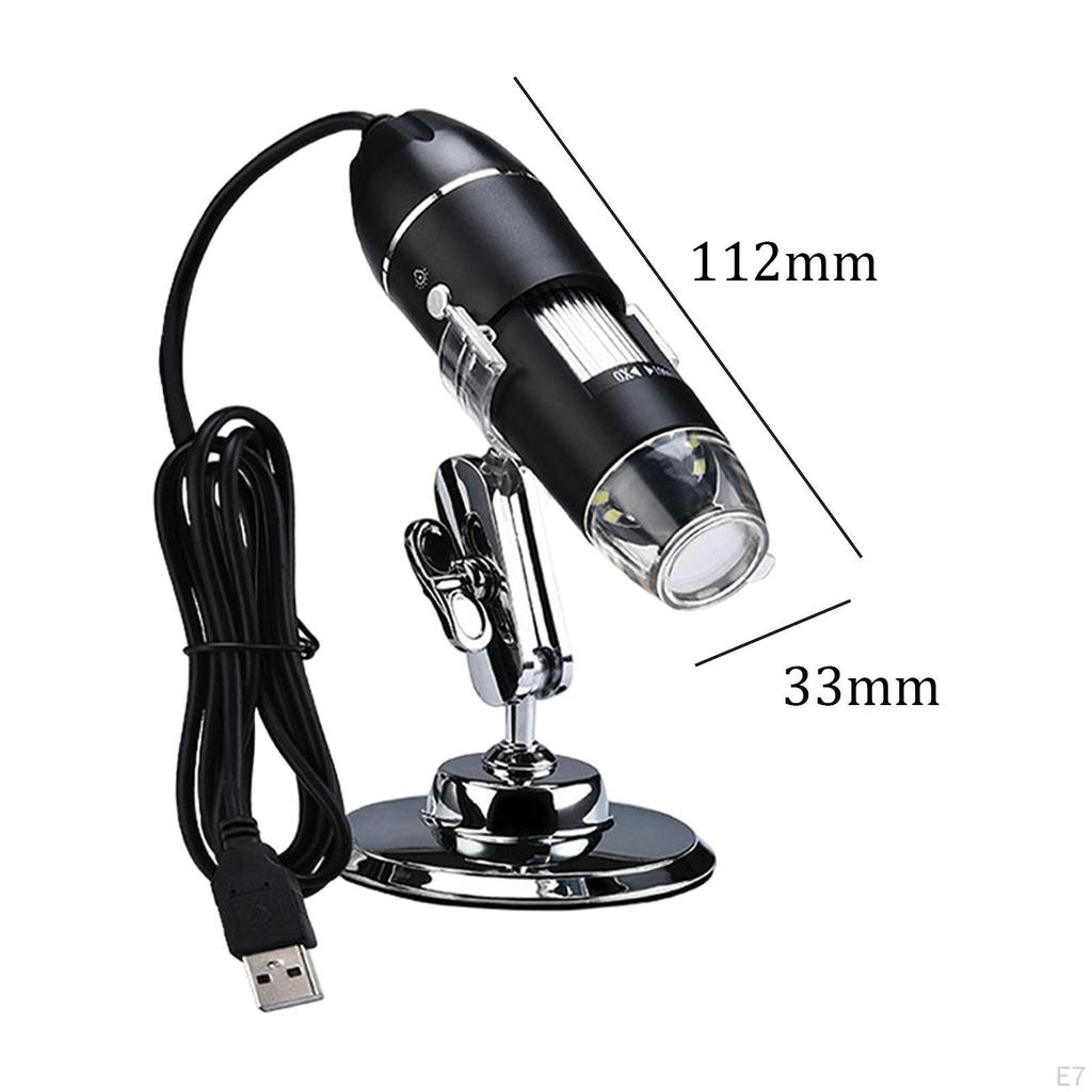 Цифровое увеличительное стекло с регулируемой подставкой для электроники и пайки