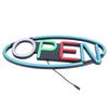 OPEN Буквы в форме подвесных светодиодных неоновых вывесок Светодиодная декоративная лампа для домашнего магазина