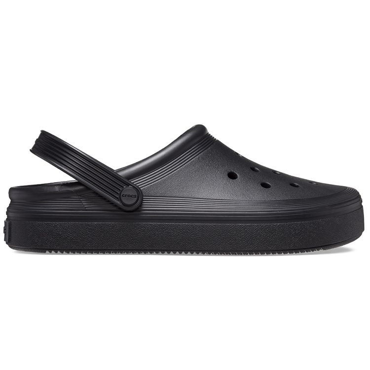 Crocs EVA Comfortable Versatile Non-Slip Wear-Resistant Clogs Unisex Footwear Black 208371-060