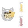 Cat Embossed Cookie Kit + 2 Pastel Yellow and Pastel Pink Chocolate Pens