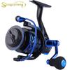Spinning Fishing Reel 12+1 BB Fishing Reels Spinning Reel 6.2:1Gear Ratio Ultra Smooth Fishing Wheel for Saltwater Freshwater