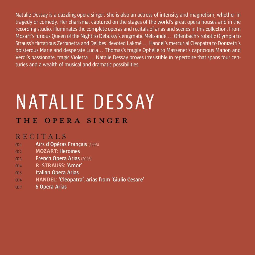 The Opera Singer (Complete Operas & Operas Arias R