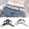 Star Eyelets Y2K Star Waist Belts Metal Buckle Girls Rivet Waistband Women's Jeans Belt Female